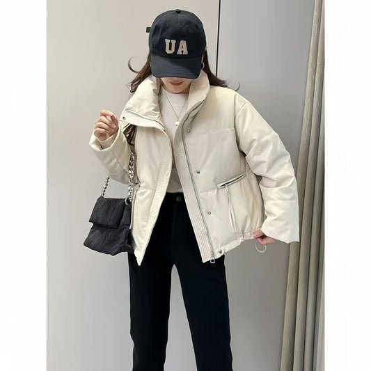 Women's Warm Wash-Free Loose-Fit Padded Cotton Coat