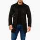 Men's Mid-length Wool Coat With A Stand-up Collar