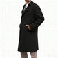 Cotton-padded Wool Coat Fashionable Lapel Wool Outerwear
