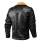 Men's Leather Clothing Loose Casual Slim Fit Handsome Trend Thickening