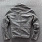 Men's Business Shirt Pocket Motorcycle Clothing Leather Jacket Coat