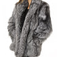 New European And American Stylish Fox-fur Lapel Coat