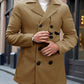 Casual Business Men's Wool Coatovercoat