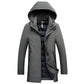 Winter Thickened And Insulated Cotton Coat For Middle-aged And Elderly Dads