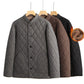 Men's Fleece-lined Thick Cotton-padded Jacket