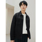 PU Leather Jacket Casual Pu Handsome Men's Clothing Loose Top Coat
