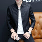Men's Trendy Leather Jacket For Young People