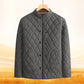 Men's Fleece-lined Thick Cotton-padded Jacket
