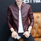 Men's Trendy Leather Jacket For Young People