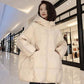 Plus-size Down Jacket In Anhui Red Casual Fashionable Extra-thick And Super Warm